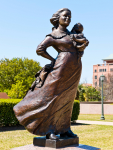 Texas Pioneer Woman Monument, State Capitol Grounds, Austin, TX